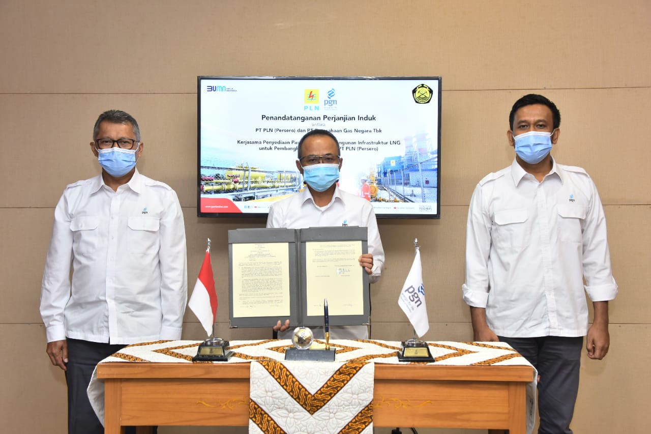 PGN pasok gas PLN
