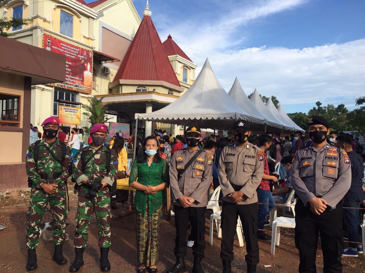 Pengamanan di gereja-gereja selama Natal