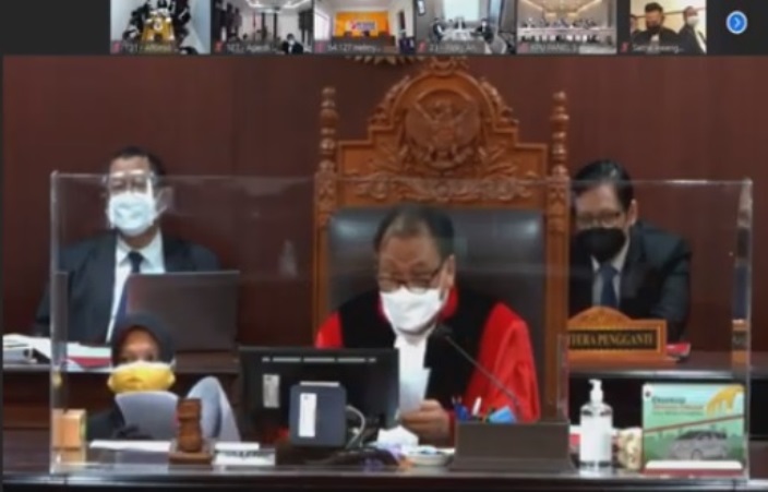 Sidang sengketa Pilkada Karimun di Mahkamah Konstitusi