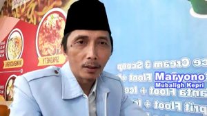 Mantan Ketua Persatuan Mubaligh Batam (PMB), Maryono.