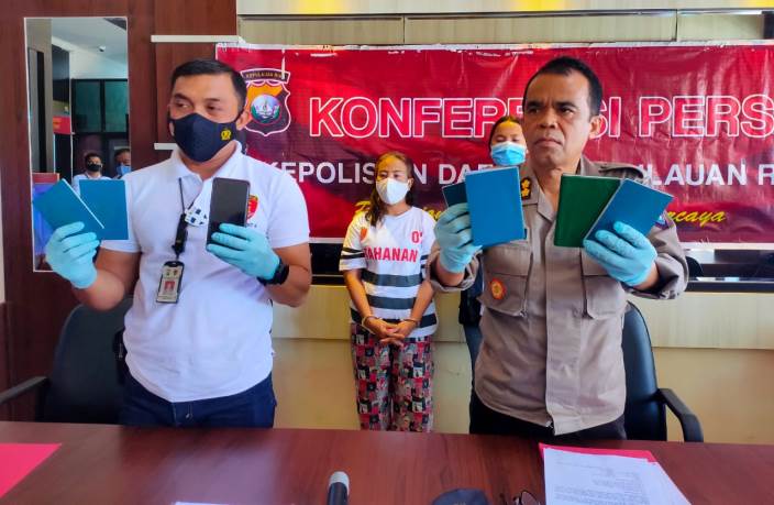 Polda Kepri menggagalkan pengiriman TKI ilegal ke Malaysia