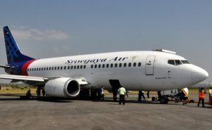 pesawat sriwijaya kepulauan seribu
