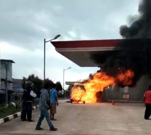 kebakaran di spbu sagulung