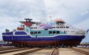 Kapal ASDP Ferry kerjasama dengan shopeepay