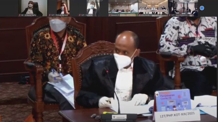 Sidang sengketa Pilkada Batam di MK