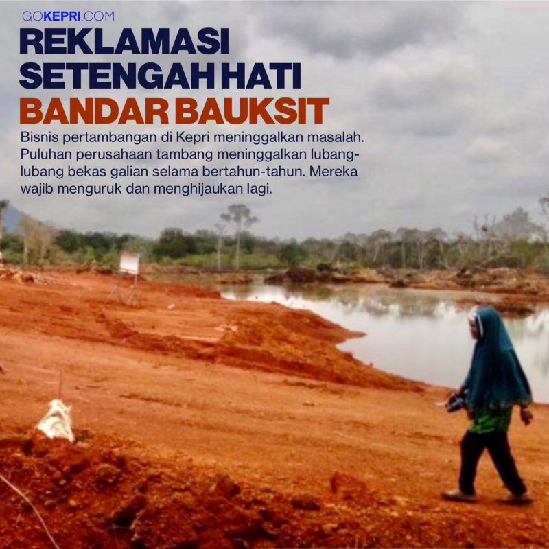 reklamasi tambang di Kepri