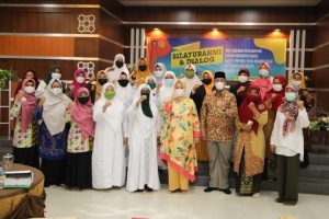 Wakil Gubernur Kepri Marlin Agustina Silaturahmi dan Dialog di Aula Masjid Agung, Karimun, Sabtu (20/3/2021).