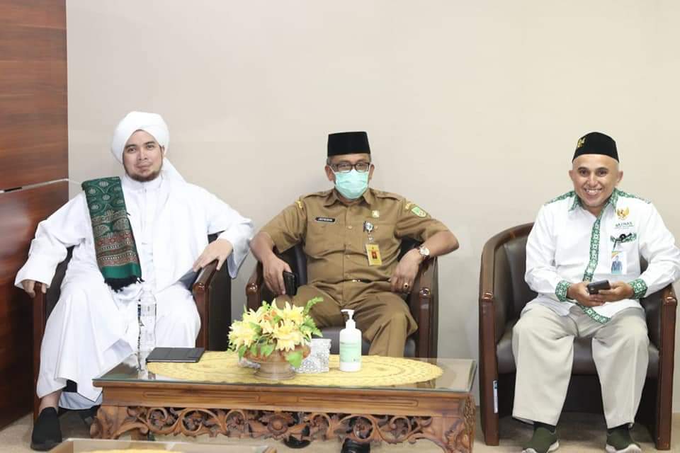 Sekda Kota Batam Jefridin membuka Focus Group Discussion (FGD) tentang Islam dan Kebangsaan di Kantor Wali Kota Batam, Senin (8/3/2021).