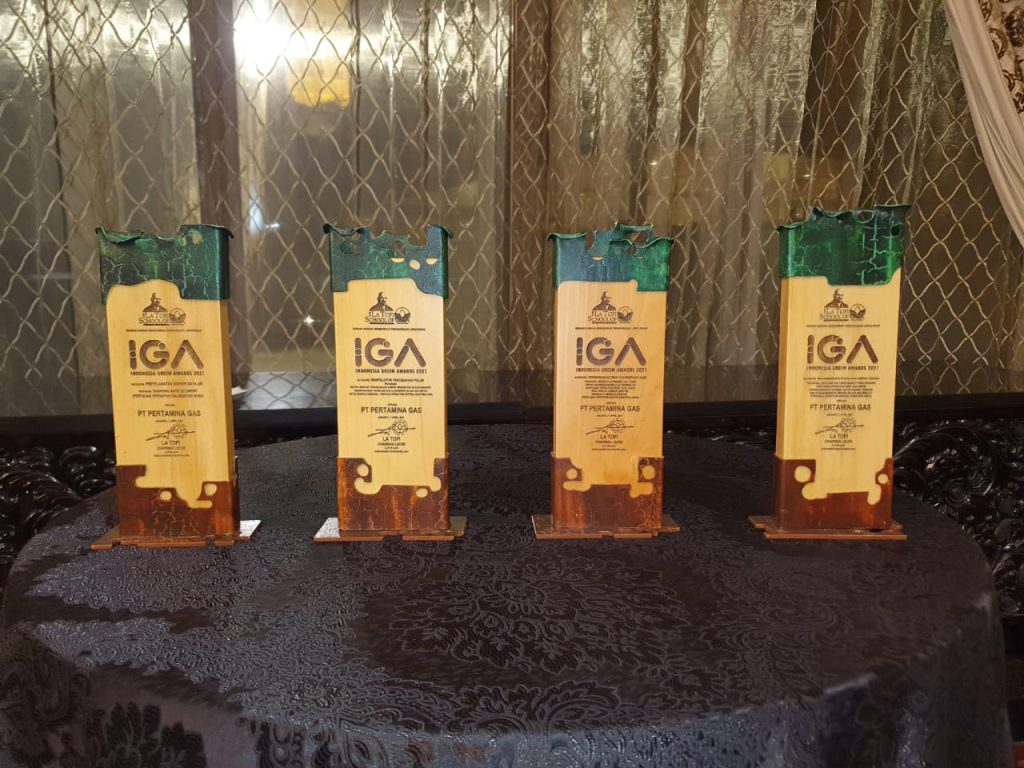 Pertagas Indonesia Green Awards 2021