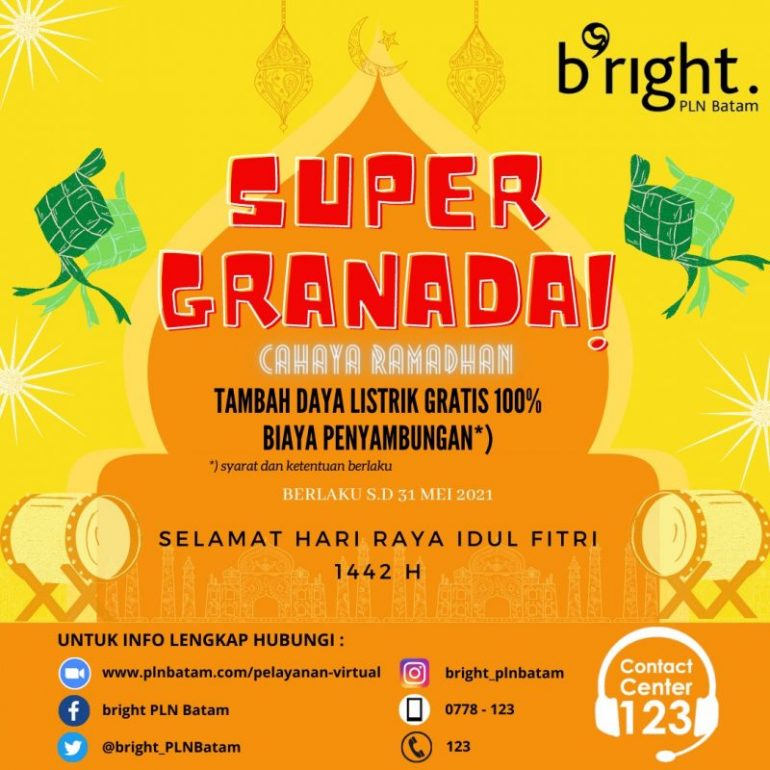 Daftar Naik Daya PLN Batam