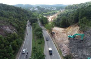 BP Batam melaksanakan peningkatan Jalan Arteri Gajah Mada Tahap 1 (depan Southlink)