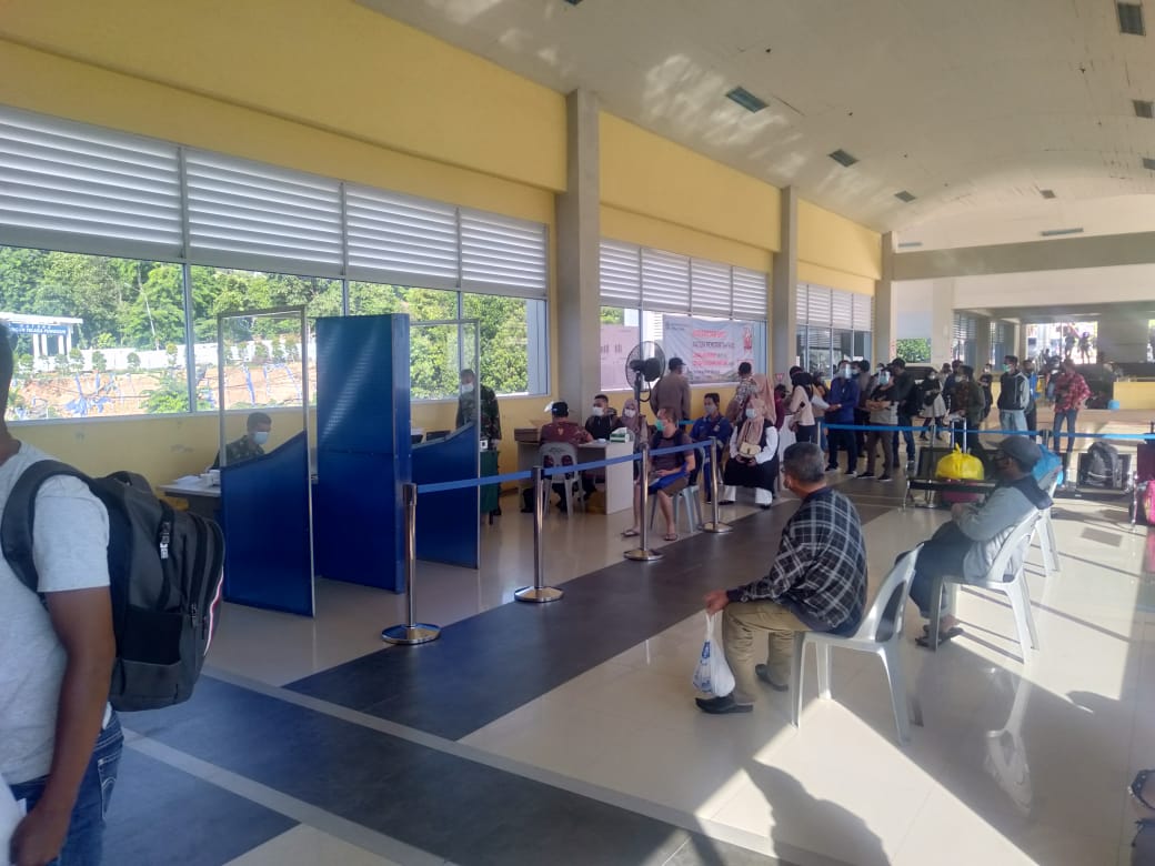 Layanan Genose di Pelabuhan Domestik Batam