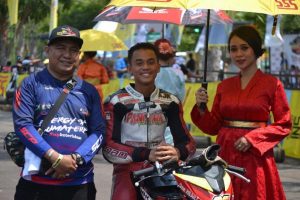 Pebalap muda asal Kepri, Bintang Oktavio