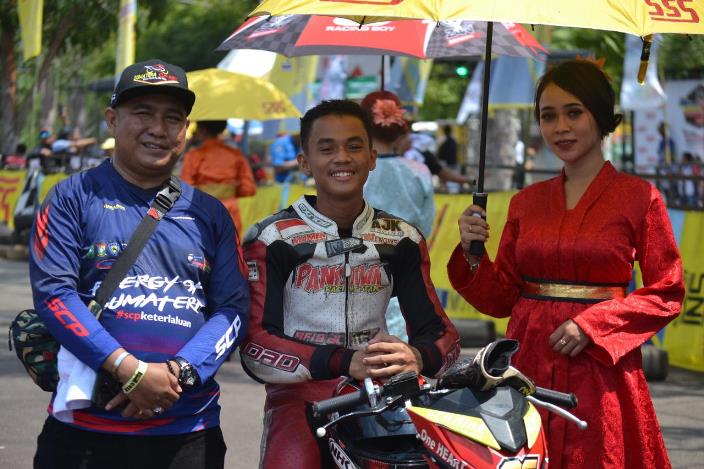 Pebalap muda asal Kepri, Bintang Oktavio