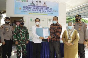 Penerapan PPKM Mikro di Kota Batam.