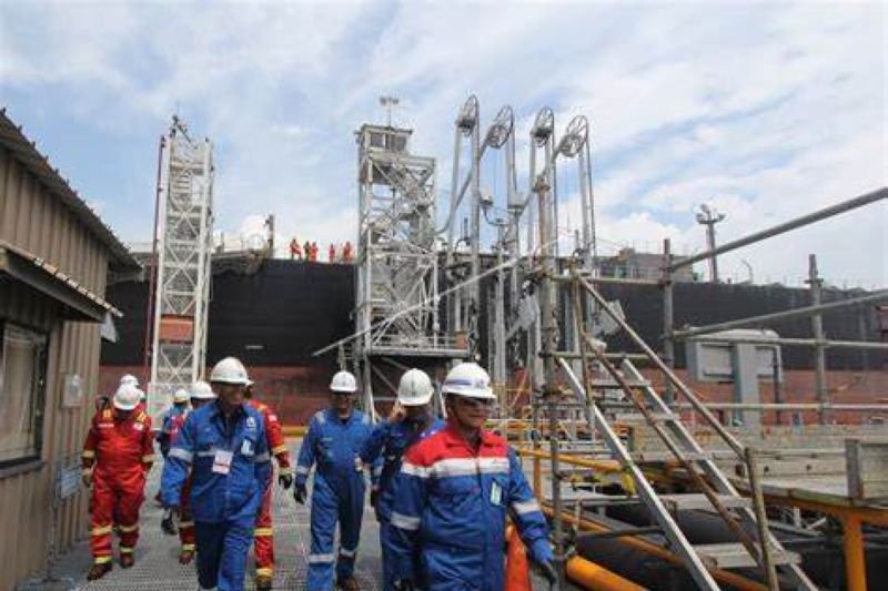 Pekerja Chevron Pertamina