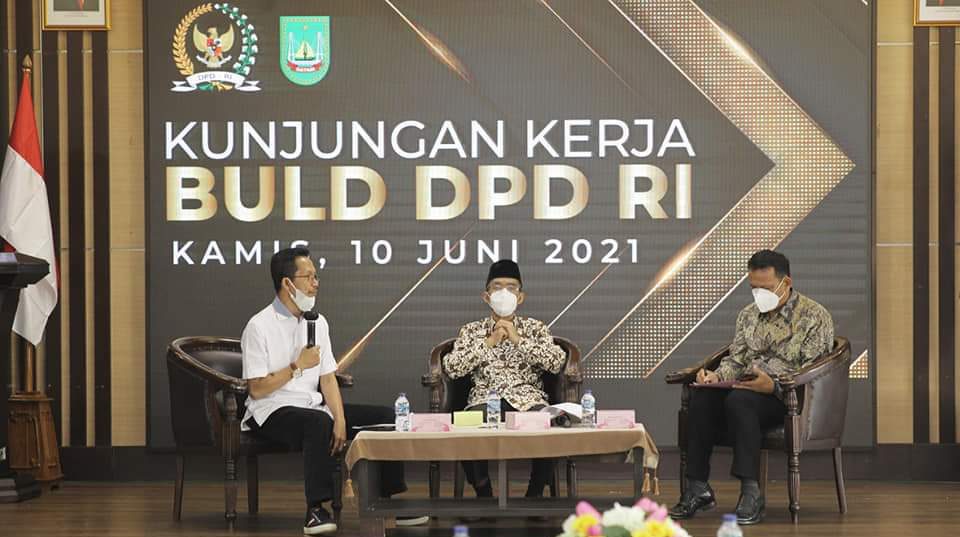 Kunjungan BLUD DPD RI
