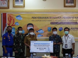 Bantuan untuk kelompok konservasi Palmatak di Anambas.