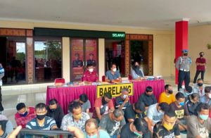 Sebanyak 31 preman parkir di Kota Batam diamankan dari 26 lokasi berbeda.