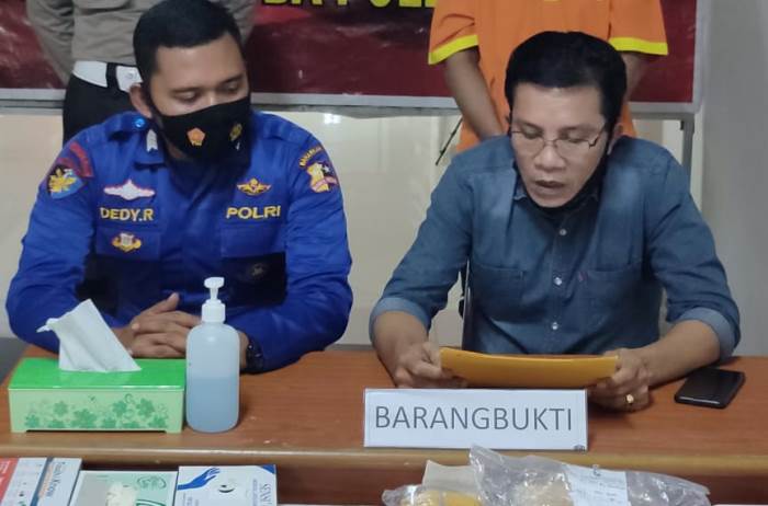 Ditresnarkoba Polda Kepri memusnahkan 1.637,1 gram narkotika jenis sabu pada Kamis (17/6/2021).
