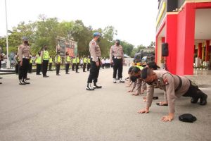 Biro Provos Divpropam Mabes Polri melakukan penegakan ketertiban dan disiplin (Gaktibplin) terhadap seluruh personel Polresta Barelang, Selasa (22/6/2021).