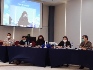 Public expose PT. Puri Global Sukses (PGS) Tbk di Planet Holiday Hotel Batam, Kamis (24/6/2021).