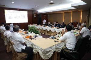 Pansus Kawasan Berikat Nusantara (KBN) DPRD Provinsi DKI Jakarta melakukan kunjungan kerja ke Badan Pengusahaan (BP) Batam, Kamis (24/5/2021).