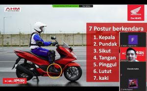 Program safety riding pada generasi muda dengan tagline #CaRi_aMaN.