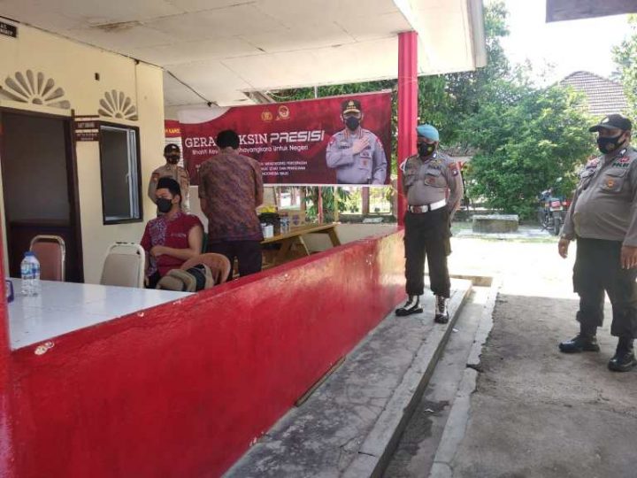 Vaksinasi Pelajar di Lingga
