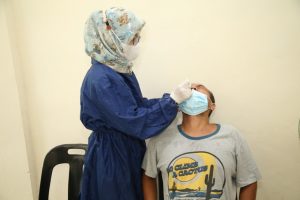 Tim Satgas Penanganan Covid-19 Kota Batam menggelar Rapid Test Antigen di rumah susun (rusun) BP Batam Bida Ampar, Batu Ampar pada Kamis (29/7/2021). Tim Satgas Penanganan Covid-19 Kota Batam menggelar Rapid Test Antigen di rumah susun (rusun) BP Batam Bida Ampar, Batu Ampar pada Kamis (29/7/2021).