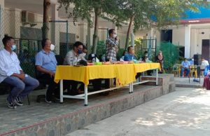 Wakil Wali Kota Batam, Amsakar Achmad di SMP Negeri 40 Batam