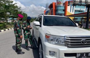 Lanud Hang Nadim turut berperan dalam penerapan PPKM Darurat di wilayah Batam.