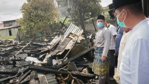 Kebakaran di Lingga