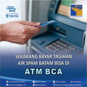 Bayar SPAM Batam lewat BCA