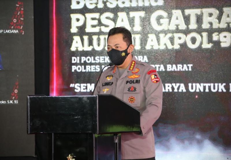 Kapolri Lantik Tiga Kapolda