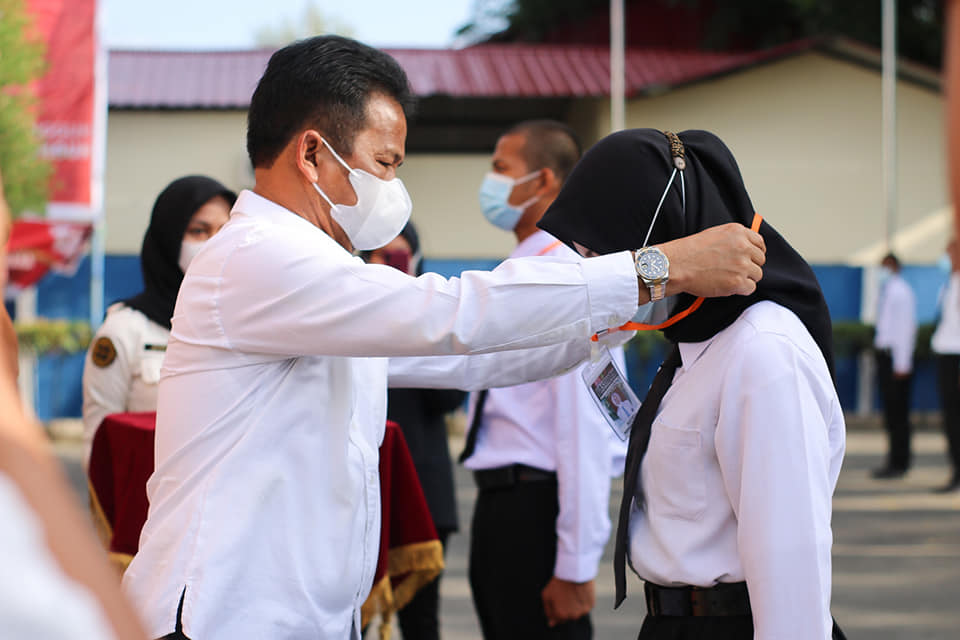 Pembukaan upacara pemusatan dan pelatihan Calon Paskibraka Kota Batam 2021