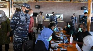 Serbuan vaksin di Tanjung Riau