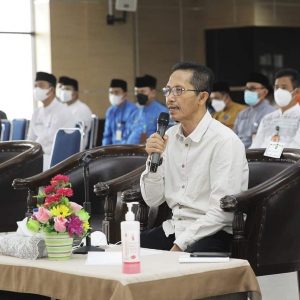 Wakil Wali Kota Batam, Amsakar Achmad dalam rapat Paripurna DPRD Batam.