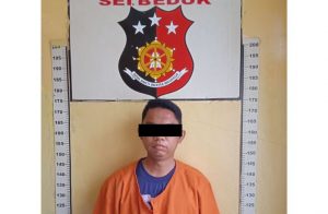 Pelaku penipuan lowongan kerja di PT HLN Batam.