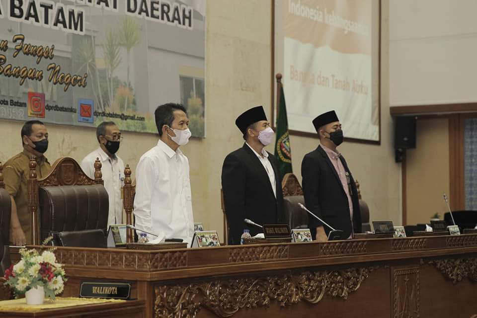 Wakil Wali Kota Batam Amsakar Achmad, di Panitia Khusus (Pansus), Selasa (7/9/2021).