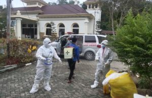 Satuan Tugas (Satgas) Covid-19 Kota Tanjungpinang dengan mengoptimalkan tempat karantina terpadu untuk mencegah penularan di tingkat keluarga.