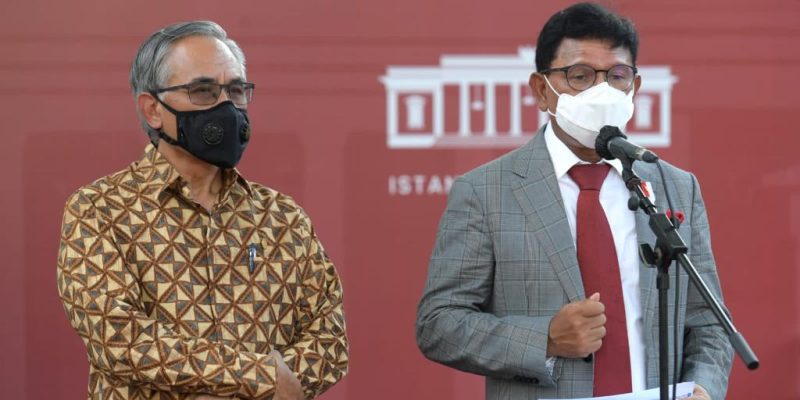 Menteri Komunikasi dan Informatika (Kominfo) Jhonny G. Plate