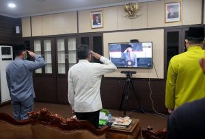 Wali Kota Batam, Muhammad Rudi dan Wakil Wali Kota Batam, Amsakar Achmad menyampaikan ucapan selamat Hari Kesaktian Pancasila 2021. Wali Kota Batam, Muhammad Rudi dan Wakil Wali Kota Batam, Amsakar Achmad menyampaikan ucapan selamat Hari Kesaktian Pancasila 2021.