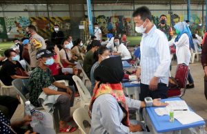 Sebanyak 756.590 warga Batam sudah divaksin Covid-19 dosis pertama hingga Jumat (8/10/2021).
