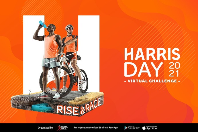 Harris Day 2021 kompetisi lari dan balap sepeda bertema Virtual Challenge: Rise and Race bekerjasama dengan 99 Virtual Race