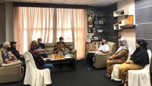 DPC HPI Kota Batam kunjungi Kantor Dinas Kebudayaan dan Pariwisata (Disbudpar) Kota Batam, Senin (25/10/2021).