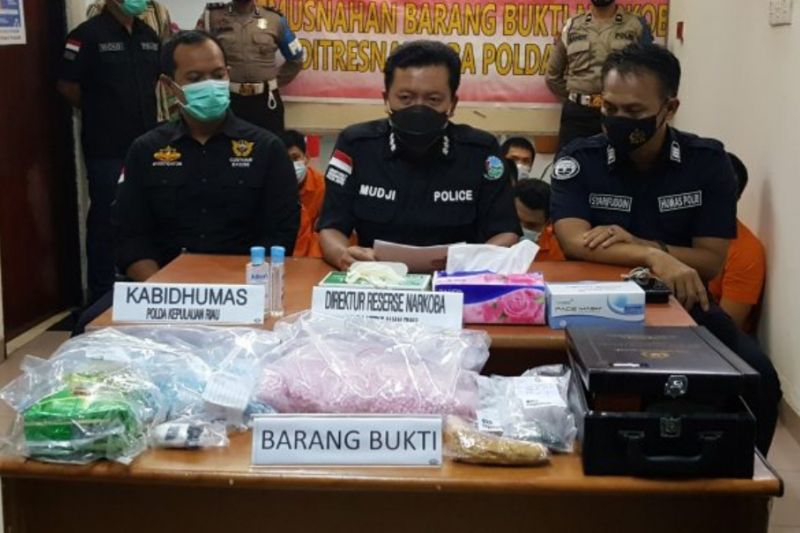 Kasus narkotik di Kepri