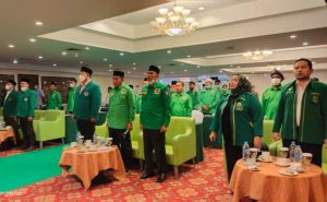 Dewan Pimpinan Cabang Partai Persatuan Pembangunan (DPC PPP) Kota Batam menyelenggarakan Musyawarah Cabang (MUSCAB) V di Golden View Hotel, Bengkong Laut, Batam, Minggu (31/10/2021).