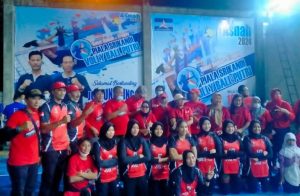 Tim Voly Legenda Amor putri hanya mampu meraih juara 2 di Piala Srikandi Volly Ball Cup 2021