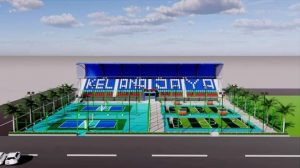Bengkong Sadai segera memiliki Gedung Olahraga (GOR) Tribun Voli dan Futsal.
